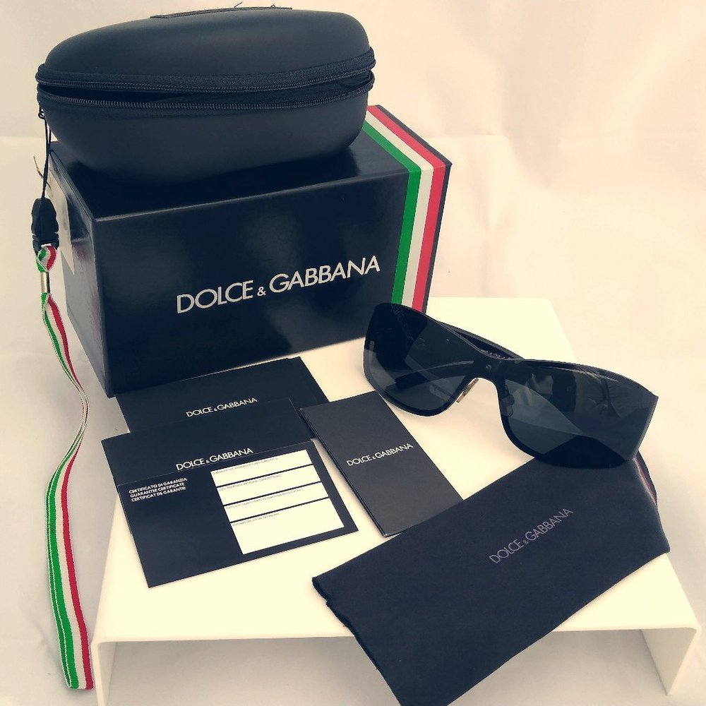 Dolce & Gabbana Black DG2061 01/87 125 3n Sunglass